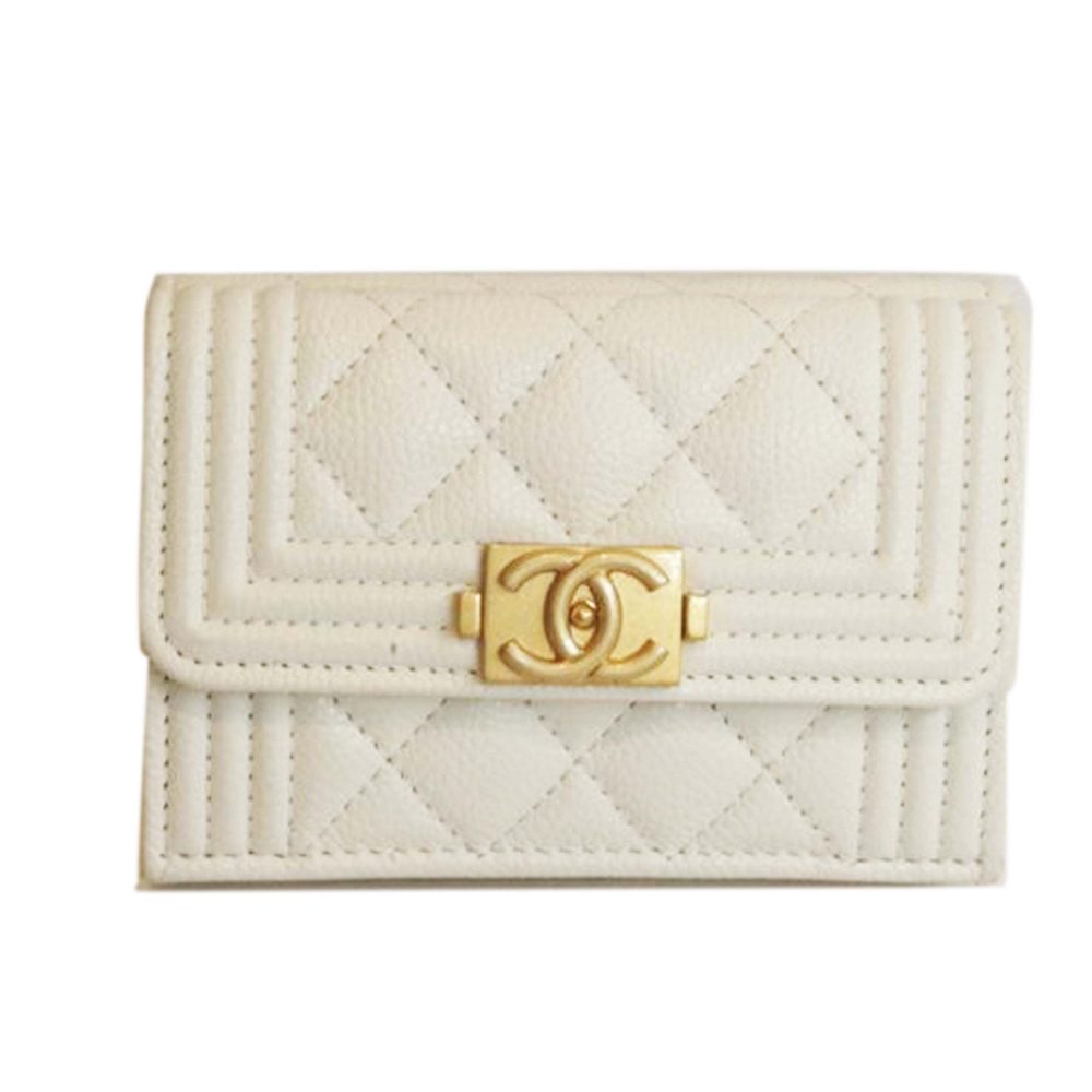 Chanel Boy Chanel Wallet Bag White